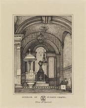 Interior of St. Paul's Chapel
