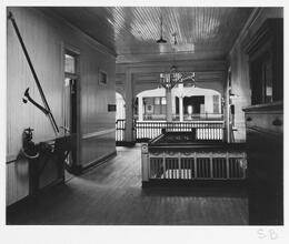 The Weehawken Ferry Story [Upper floor of a ferry terminal.]