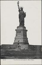 The Statue of Liberty, New York.