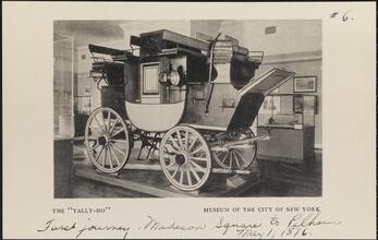 The "Tally-Ho" Museum of the City of New York