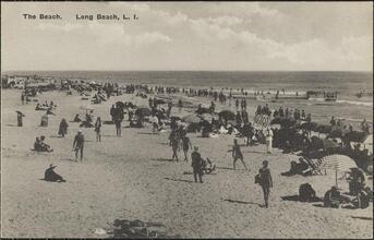 The Beach.  Long Beach, L.I.