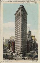 Flat-Iron Building, New York
