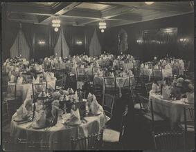 Dinner, to Mark Twain in Honor of his 70th Birthday at Delmonico's on December 5, 1905.