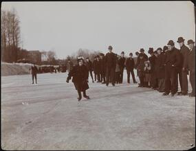 Skating, Central Park.