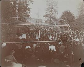 Funeral, General Booth Tucker Killed in 20th Cent. Express.