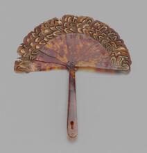 Child's novelty brisé feather fan