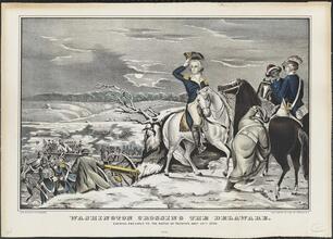 Washington Crossing the Delaware.