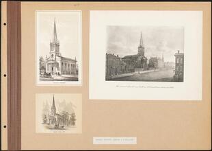 Second Trinity Church -1788-1839 [Broadway & Rector Street to Broadway & Ann Street]