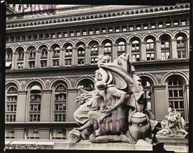 Custom House Statues and New York Produce Exchange