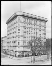 1961 Broadway at the corner of West 66th Street. Hotel Marie Antoinette.