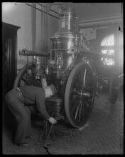 Steam generators, engine house.