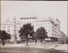Worth Monument and Hoffman House.