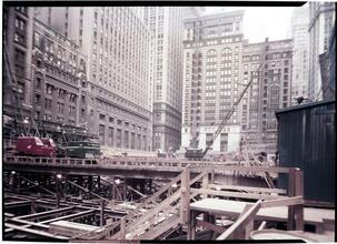 Changing New York [Construction site.]