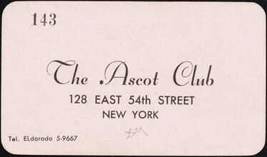 The Ascot Club