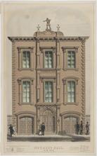 Fireman's Hall New York Erected AD 1854.