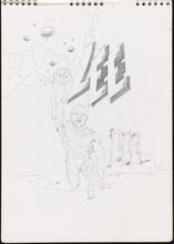 Lee [Page from Noc 167's sketchbook.]