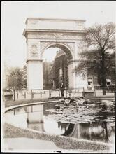 [The Arch in Washington Square.]
