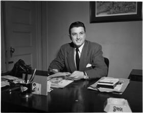 [Sidney J. Colby, manager of the Hotel Algonquin.]