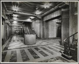 60 Wall Street [70 Pine Street.] Cities Service building. Interior, entrance hall