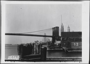 [East River from Recreation Pier.]