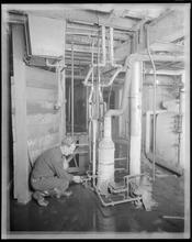 Steam generators, engine house.