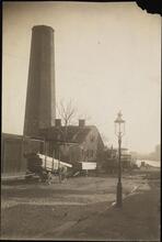 [Shot tower, east 53rd Street and river.]