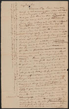 Undated letter from John Peter De Lancey to John De Lancey