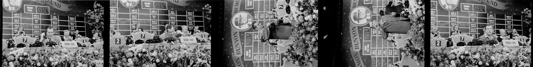 Milton Berle - Damon Runyon Cancer Fund [Milton Berle hosting the telethon.]