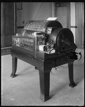 23rd Street and Madison Avenue. Photo of accounting machine at Metropolitan Life Insurance.