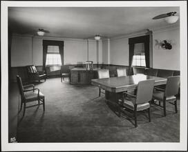 Centre Street and Pearl Street. U.S. Federal Courthouse. Interior, judge's chambers, room 1901