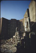 Changing New York [Building being demolished.]