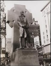 Statue of Father Duffy, Times Square.