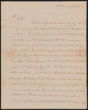 Letter from Peter Augustus Jay to Peter Jay Munro, July 9, 1794