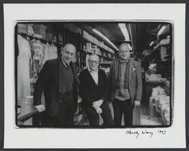 Eckstein (L to R) Herbert, David, Eugene, Orchard St.
