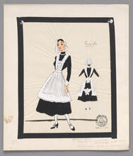 [Costume design for "Fanny".]
