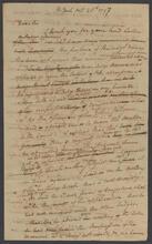 LETTER FROM PETER JAY MUNRO TO JOHN JAY