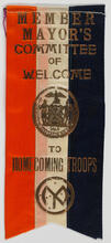 Member Mayor's Committee of Welcome to Homecoming Troops