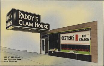 [Paddy's Clam House.]
