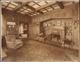 [Interior of residence.]