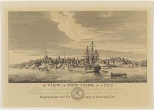 A View of New York in 1775