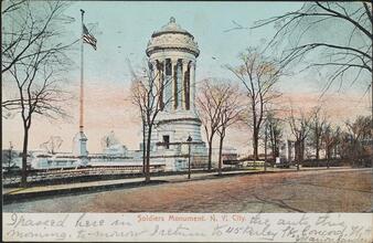 Soldiers Monument, N.Y. City