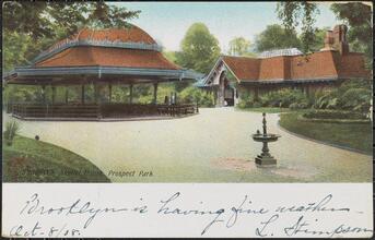 Brooklyn, Shelter House, Prospect Park.