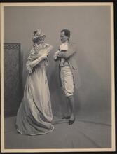 Portrait, Mrs. James Burden, Mr. Whitney Warren at Hyde Ball.