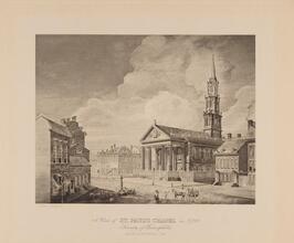 A View of St. Paul's Chapel in 1799
