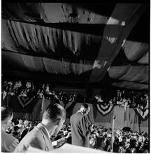 Vaughn Monroe [Monroe performing on stage.]