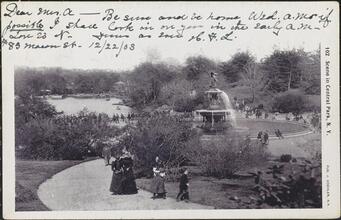 Scene in Central Park, N. Y.