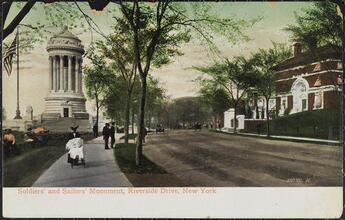 Soldiers' and Sailor's Monument, Riverside Drive, New York.