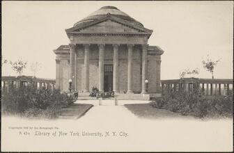 Library of New York University, N. Y. City.
