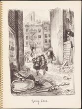 Spring Lane [Don Freeman's Newsstand.]