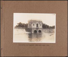 New Central Park Reservoir - North Gate House - Rear [Croton System.]